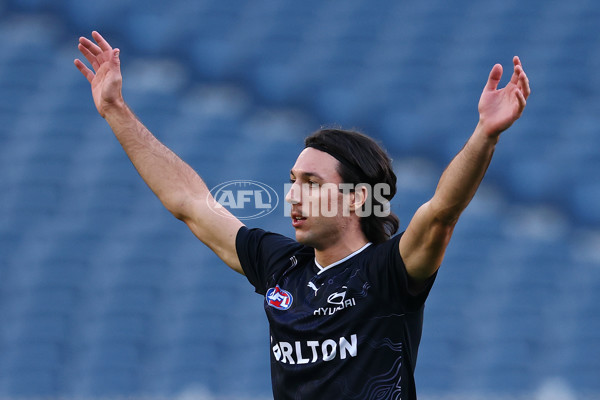 AFL 2025 Round 04 - Collingwood v Carlton - A-58334574