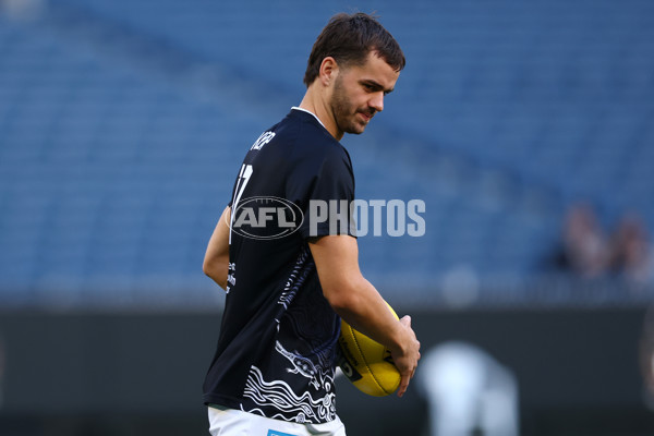 AFL 2025 Round 04 - Collingwood v Carlton - A-58334575