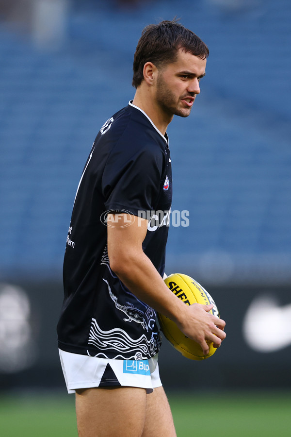 AFL 2025 Round 04 - Collingwood v Carlton - A-58334576