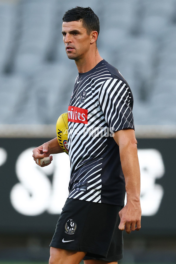AFL 2025 Round 04 - Collingwood v Carlton - A-58334578