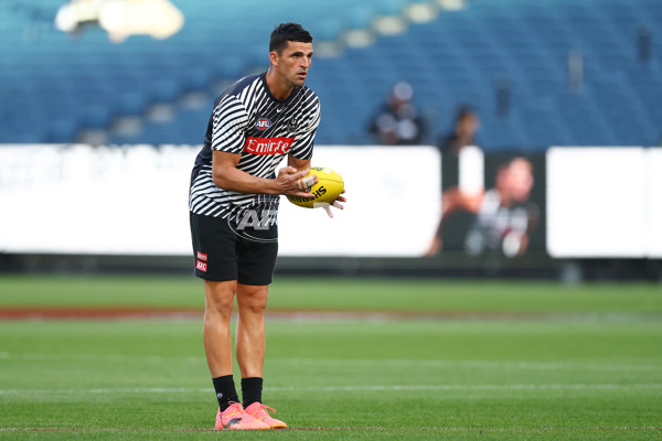 AFL 2025 Round 04 - Collingwood v Carlton - A-58334579