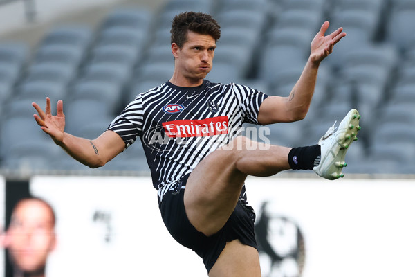 AFL 2025 Round 04 - Collingwood v Carlton - A-58334608