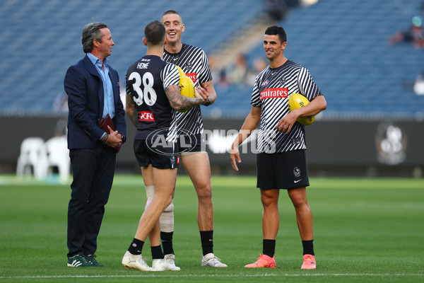 AFL 2025 Round 04 - Collingwood v Carlton - A-58334609