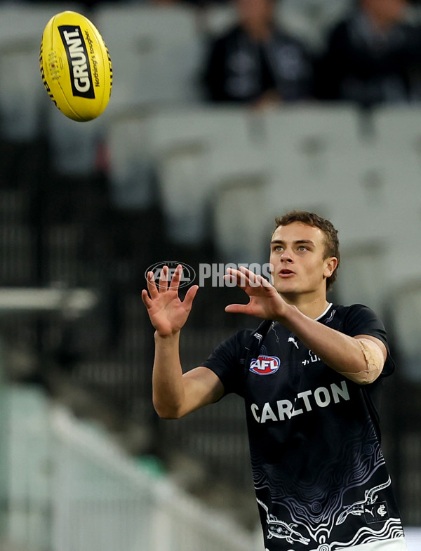 AFL 2025 Round 04 - Collingwood v Carlton - A-58334620