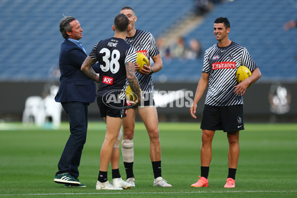 AFL 2025 Round 04 - Collingwood v Carlton - A-58335079