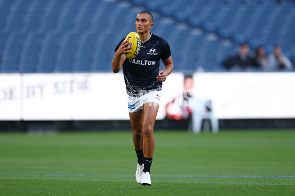 AFL 2025 Round 04 - Collingwood v Carlton - A-58335082