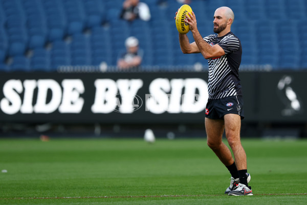 AFL 2025 Round 04 - Collingwood v Carlton - A-58335085