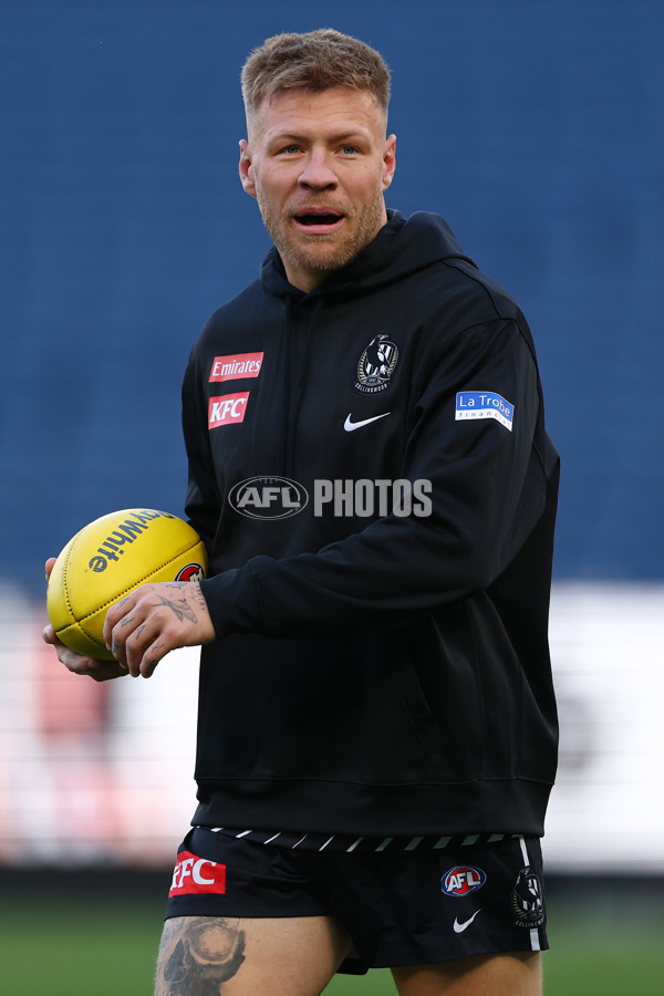 AFL 2025 Round 04 - Collingwood v Carlton - A-58335087
