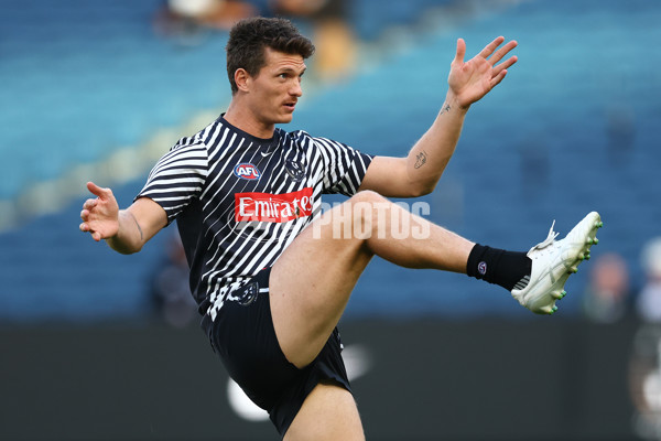 AFL 2025 Round 04 - Collingwood v Carlton - A-58335094