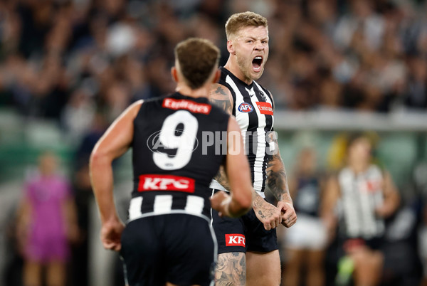 AFL 2025 Round 04 - Collingwood v Carlton - A-58337347