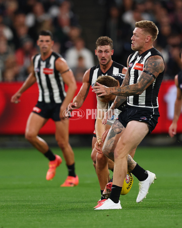 AFL 2025 Round 04 - Collingwood v Carlton - A-58337359