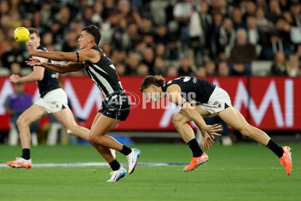 AFL 2025 Round 04 - Collingwood v Carlton - A-58338130
