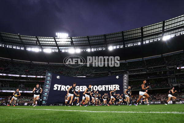 AFL 2025 Round 04 - Collingwood v Carlton - A-58340233