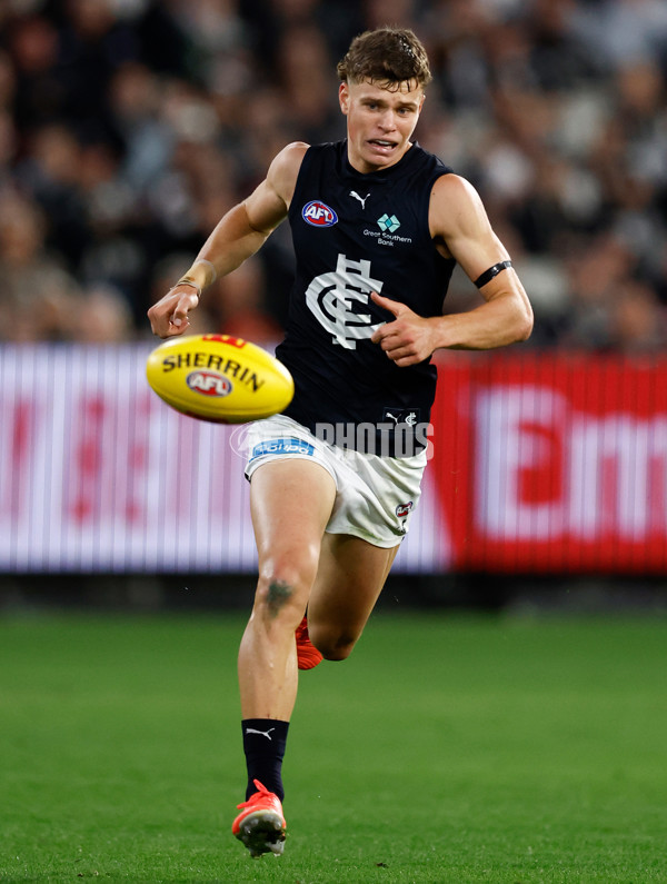 AFL 2025 Round 04 - Collingwood v Carlton - A-58340273