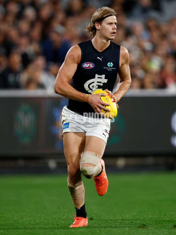AFL 2025 Round 04 - Collingwood v Carlton - A-58340275