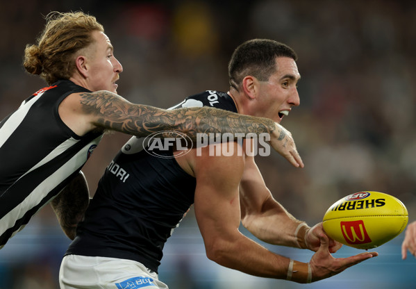 AFL 2025 Round 04 - Collingwood v Carlton - A-58340288