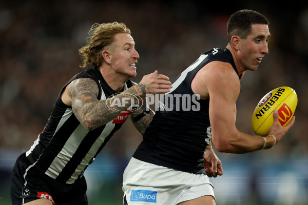 AFL 2025 Round 04 - Collingwood v Carlton - A-58340290