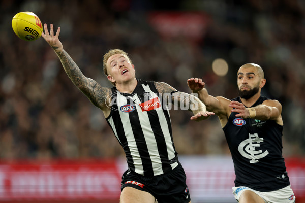 AFL 2025 Round 04 - Collingwood v Carlton - A-58340292