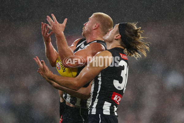 AFL 2025 Round 04 - Collingwood v Carlton - A-58342894