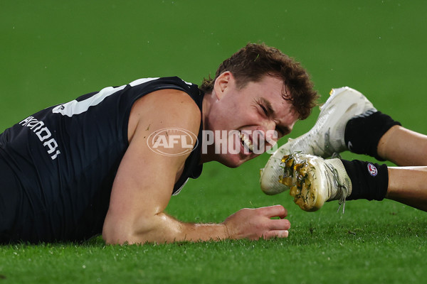 AFL 2025 Round 04 - Collingwood v Carlton - A-58343386