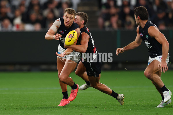 AFL 2025 Round 04 - Collingwood v Carlton - A-58343431