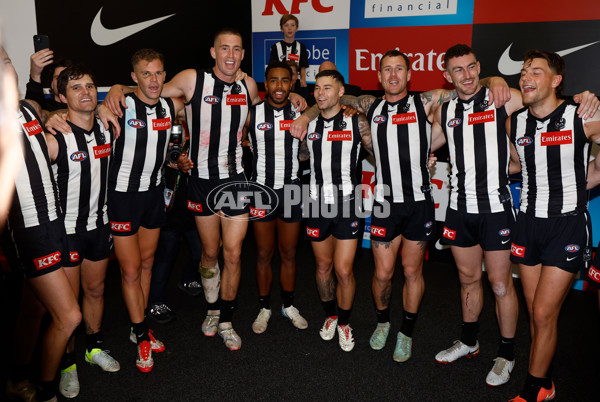 AFL 2025 Round 04 - Collingwood v Carlton - A-58345739