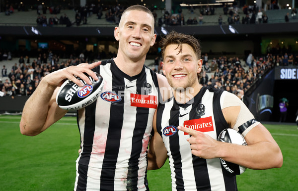 AFL 2025 Round 04 - Collingwood v Carlton - A-58345773
