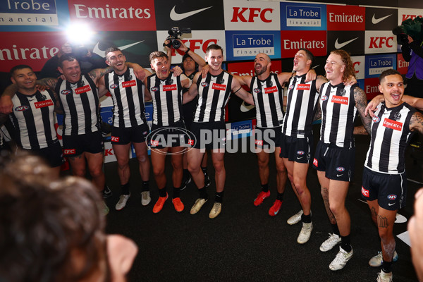AFL 2025 Round 04 - Collingwood v Carlton - A-58346389