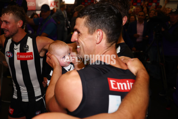 AFL 2025 Round 04 - Collingwood v Carlton - A-58346394