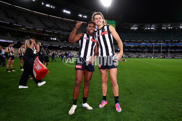 AFL 2025 Round 04 - Collingwood v Carlton - A-58346401