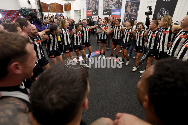 AFL 2025 Round 04 - Collingwood v Carlton - A-58346402