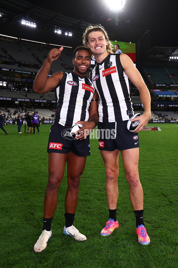 AFL 2025 Round 04 - Collingwood v Carlton - A-58346403