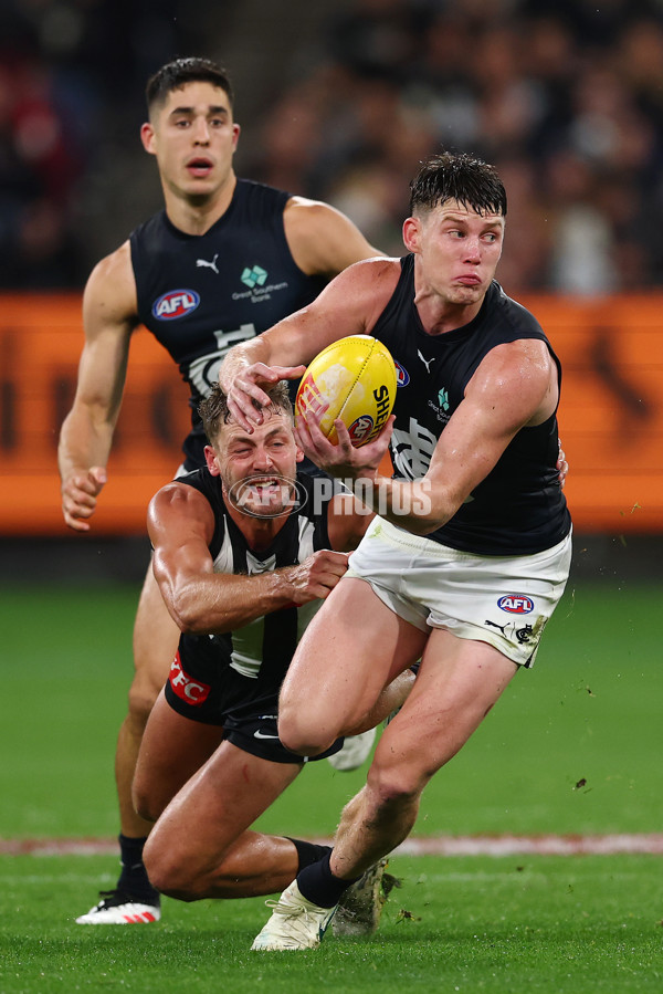 AFL 2025 Round 04 - Collingwood v Carlton - A-58346430