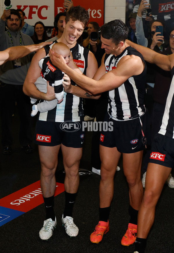 AFL 2025 Round 04 - Collingwood v Carlton - A-58346444