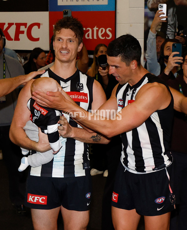 AFL 2025 Round 04 - Collingwood v Carlton - A-58346445