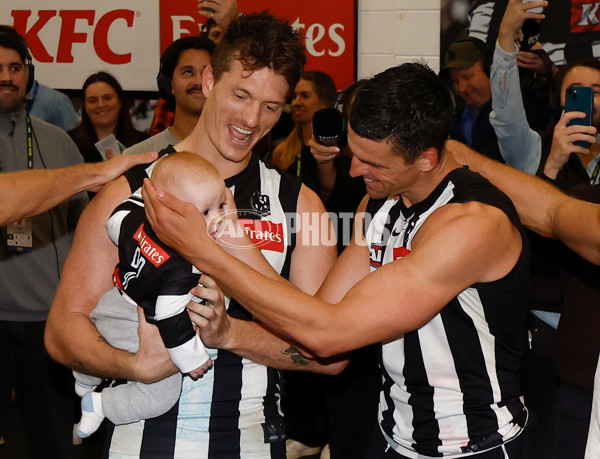 AFL 2025 Round 04 - Collingwood v Carlton - A-58346446