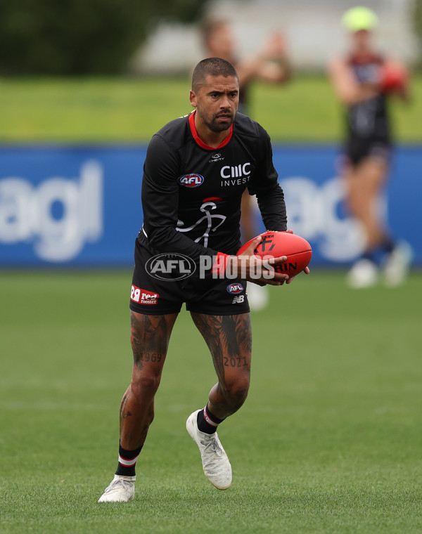 AFL 2025 Training - St Kilda 040425 - A-58349450