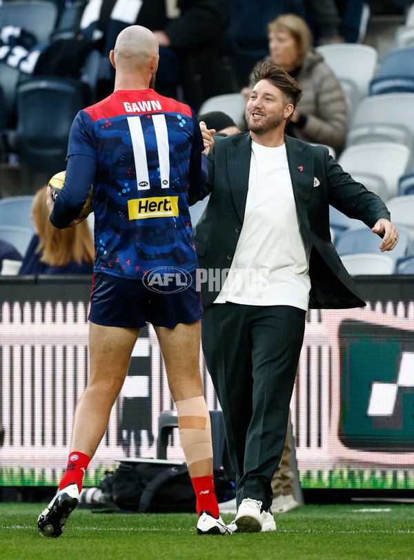 AFL 2025 Round 04 - Geelong v Melbourne - A-58349479