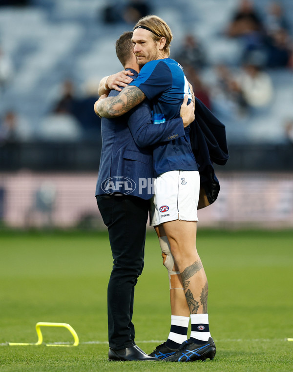 AFL 2025 Round 04 - Geelong v Melbourne - A-58349491