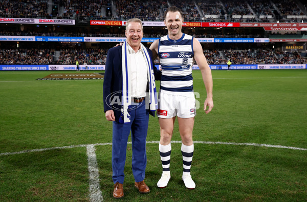 AFL 2025 Round 04 - Geelong v Melbourne - A-58351592