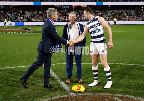 AFL 2025 Round 04 - Geelong v Melbourne - A-58351601