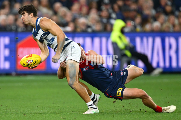 AFL 2025 Round 04 - Geelong v Melbourne - A-58355862