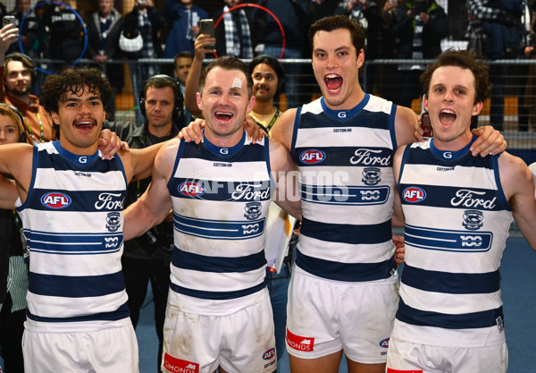 AFL 2025 Round 04 - Geelong v Melbourne - A-58355879