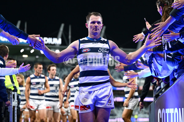AFL 2025 Round 04 - Geelong v Melbourne - A-58357428