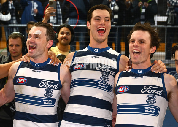 AFL 2025 Round 04 - Geelong v Melbourne - A-58357429