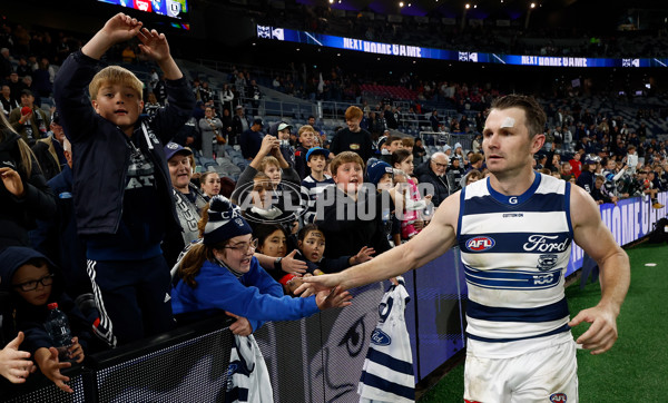 AFL 2025 Round 04 - Geelong v Melbourne - A-58357441
