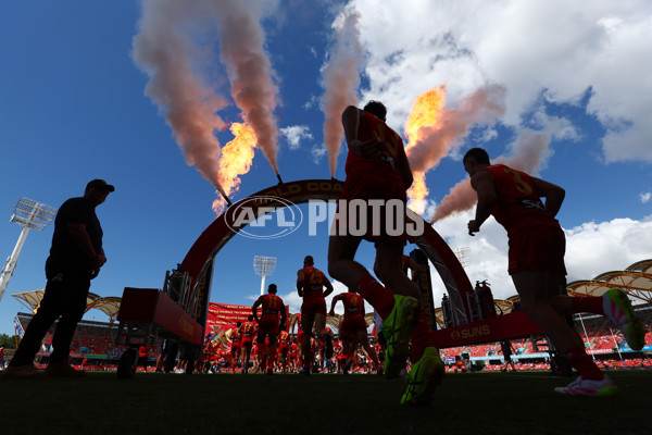 AFL 2025 Round 04 - Gold Coast v Adelaide - A-58360762