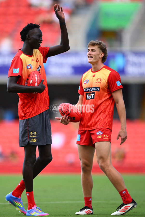 AFL 2025 Round 04 - Gold Coast v Adelaide - A-58360783