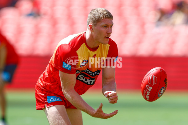 AFL 2025 Round 04 - Gold Coast v Adelaide - A-58361064