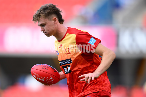 AFL 2025 Round 04 - Gold Coast v Adelaide - A-58361094